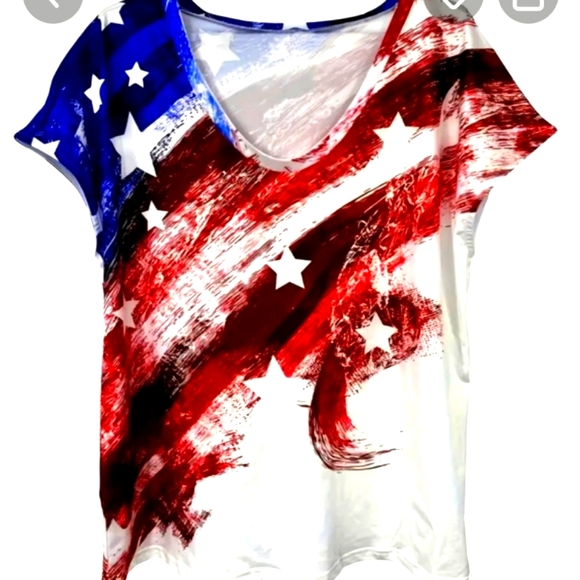 NEW PATRIOTIC TEE - Picture 3 of 4